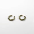 Pendientes OTILLE — colección AFANTASI, verde oliva
